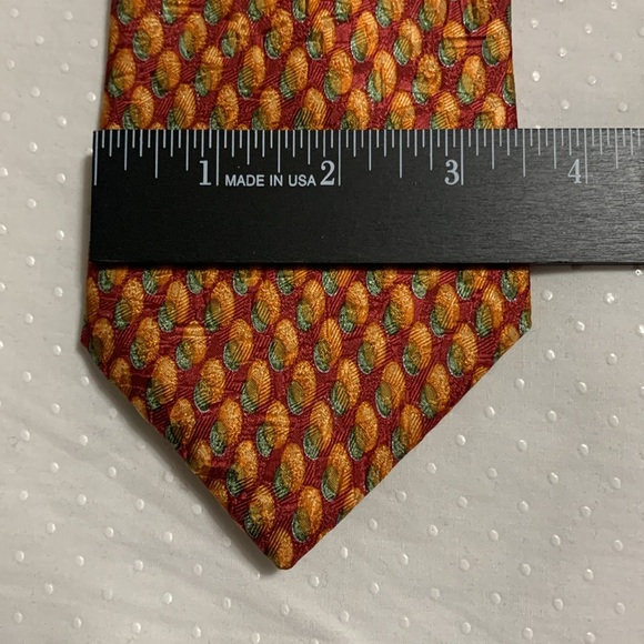 Ermenegildo Zegna Elegant 100% Silk Men's Tie - Picture 9 of 10